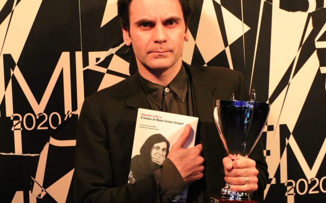 Gabriele Portoghese vince il Premio Ubu 2021 come Miglior Attore Protagonista per “Tiresias”