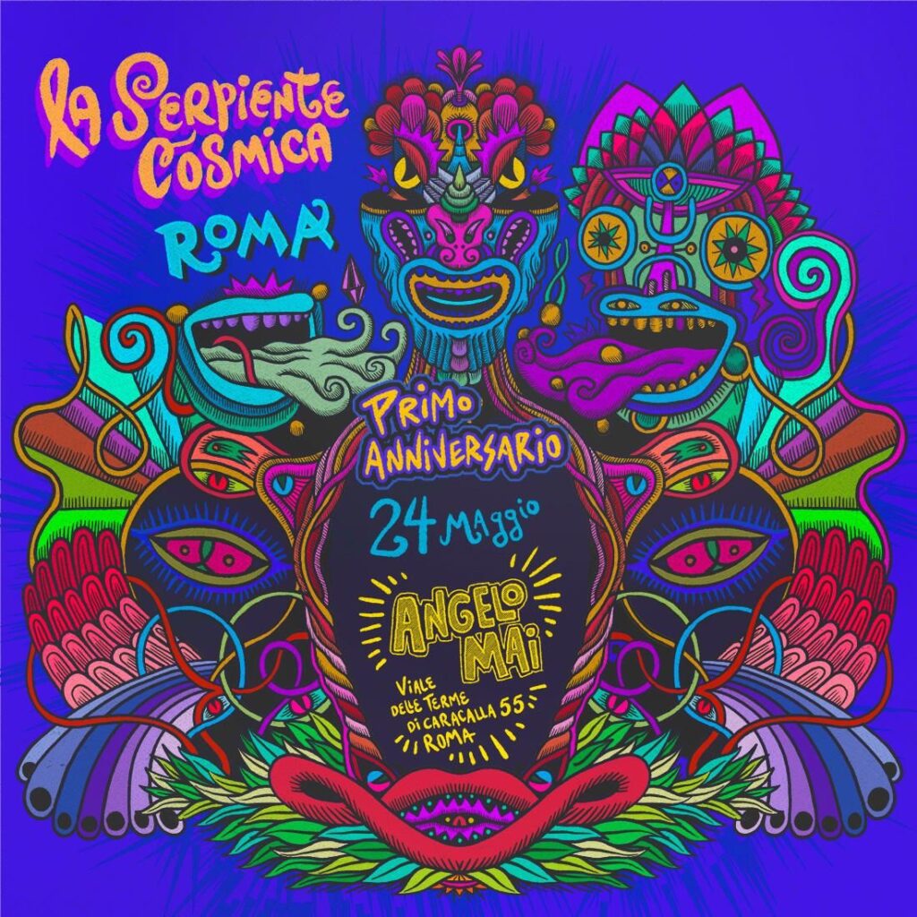 SERPIENTE COSMICA – primo anniversario